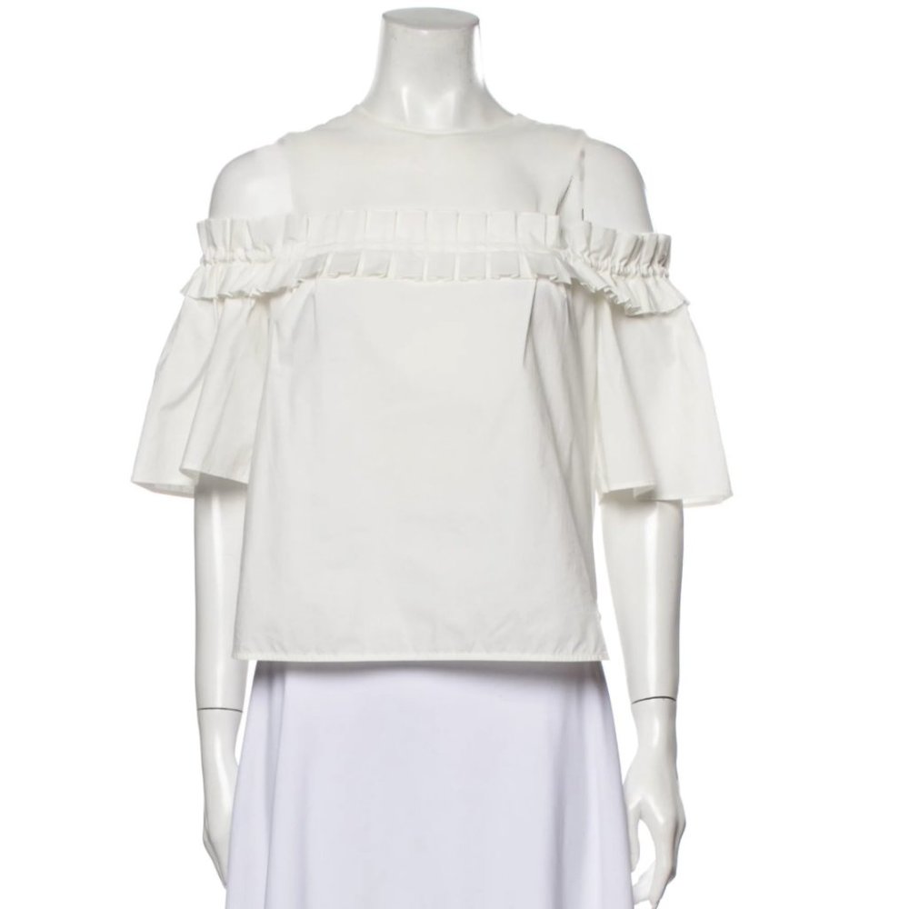 Off-The-Shoulder Short Sleeve Top